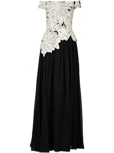 Elie Saab Sequin-embellished Dress In Schwarz