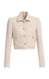 Elie Saab Sequin Thread Tweed Jacket
