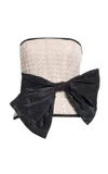 Elie Saab Sequined Mesh Corset
