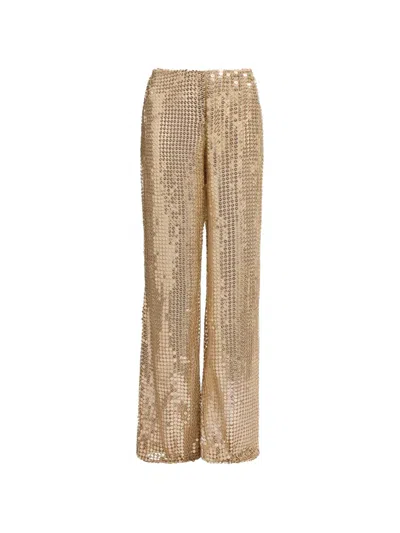 Elie Saab Sequin-embellished Trousers In Multi