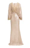 Elie Saab Sequins Long Dress