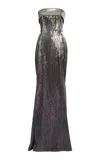 Elie Saab Sequins Long Dress