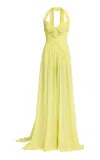 Elie Saab Silk & Lace Jumpsuit