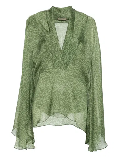 Elie Saab Silk Blouse