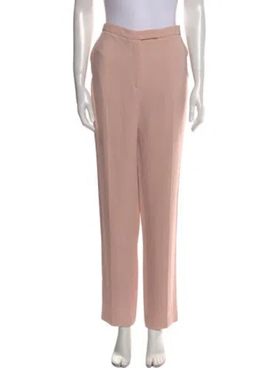 Pre-owned Elie Saab Straight Leg Pants W/ Tags In Pink