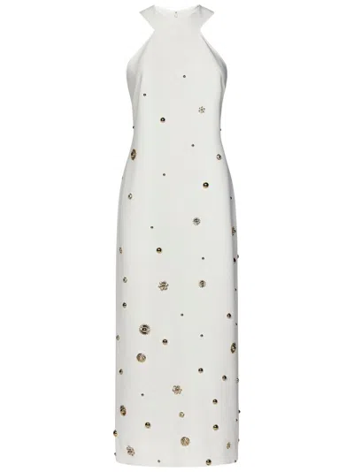 Elie Saab Stud In White