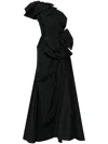 Elie Saab Taffeta Gown In Black