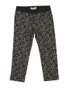Elie Saab Toddler Girl Pants Black Size 6 Cotton, Polyamide, Polyester, Elastane, Silk In Black