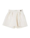 Elie Saab Toddler Girl Shorts & Bermuda Shorts Ivory Size 6 Polyester, Silk In White