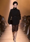 Elie Saab Turtleneck Knit Sweater In Black