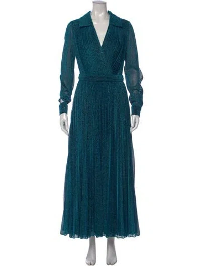 Pre-owned Elie Saab V-neck Long Dress W/ Tags