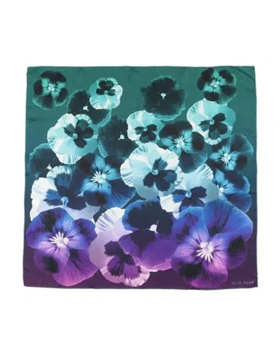 Elie Saab Woman Scarf Dark Purple Size - Silk