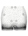 Elie Saab Woman Shorts & Bermuda Shorts White Size 6 Cotton In White