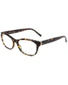 Elie Saab Women's 52mm Optical Frames In Havana