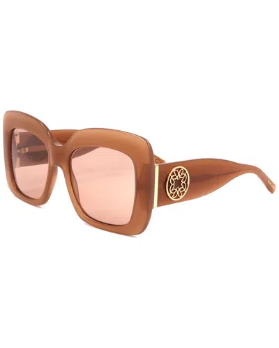 Elie Saab Women's 55mm Sunglasses In Nude