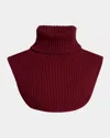 Elie Saab Wool-cashmere Knit Turtleneck Dickey