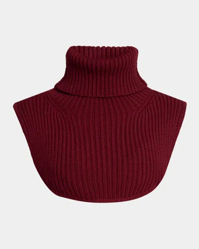 Elie Saab Wool-cashmere Knit Turtleneck Dickey