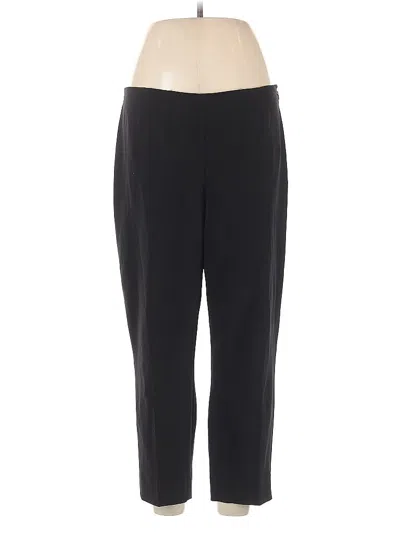 Pre-owned Elie Tahari Active Pants In Black