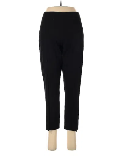 Pre-owned Elie Tahari Active Pants In Black