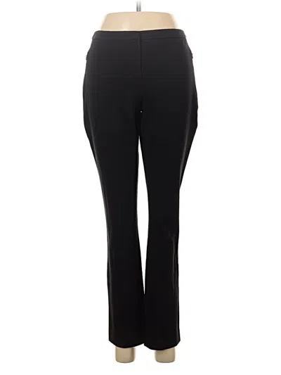 Pre-owned Elie Tahari Active Pants In Black