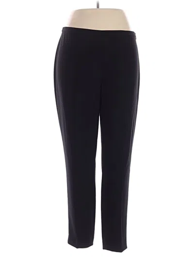Pre-owned Elie Tahari Active Pants In Black