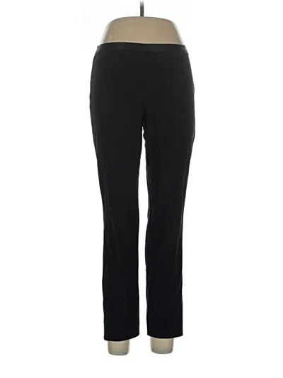 Pre-owned Elie Tahari Active Pants In Black