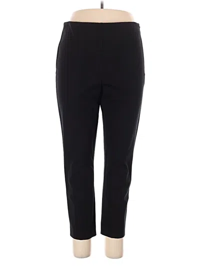 Pre-owned Elie Tahari Active Pants In Black
