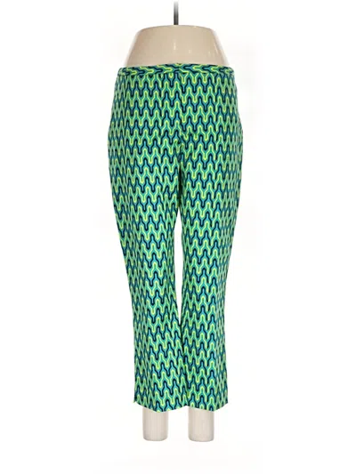 Pre-owned Elie Tahari Active Pants In Green