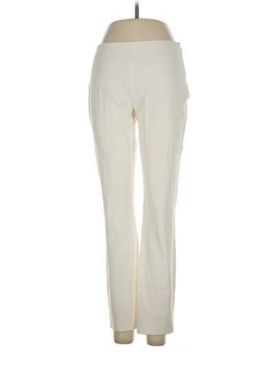 Pre-owned Elie Tahari Active Pants In Ivory