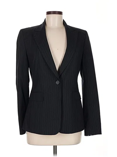 Pre-owned Elie Tahari Blazer Jacket In Black