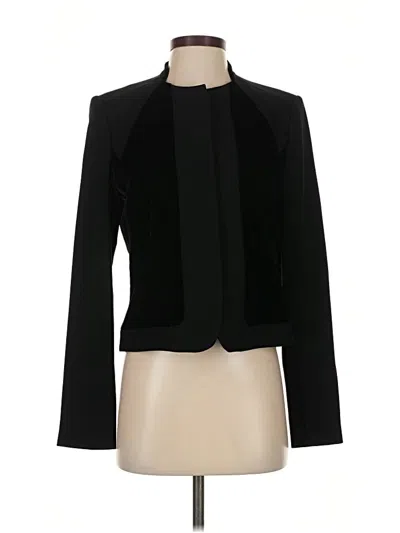 Pre-owned Elie Tahari Blazer Jacket In Black