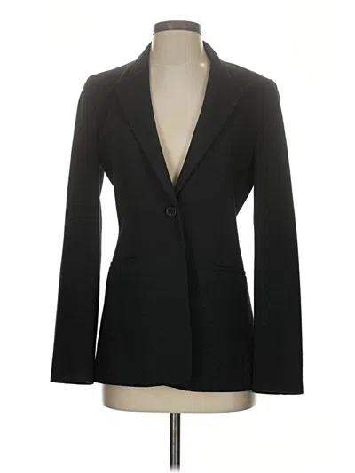 Pre-owned Elie Tahari Blazer Jacket In Black