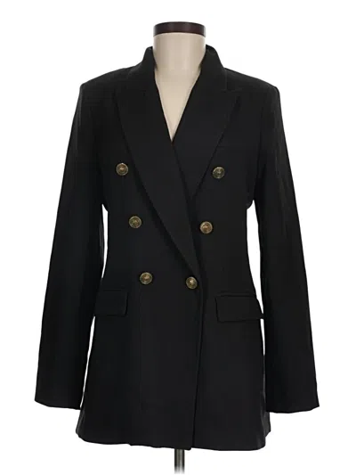Pre-owned Elie Tahari Blazer Jacket In Black