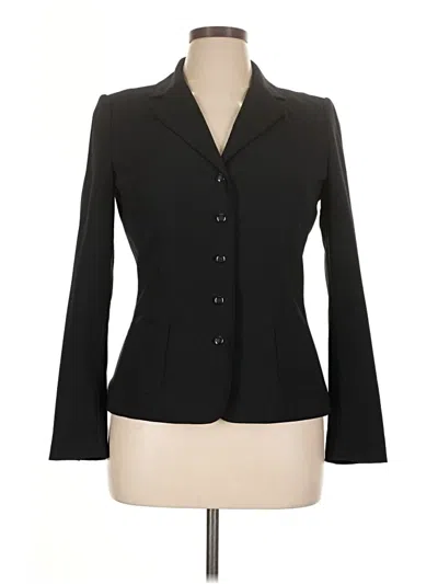 Pre-owned Elie Tahari Blazer Jacket In Black