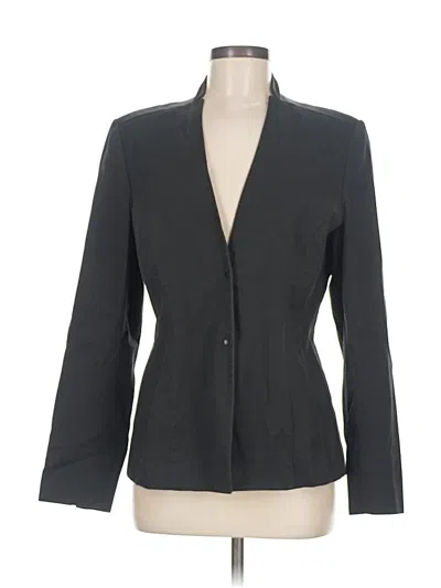 Pre-owned Elie Tahari Blazer Jacket In Black