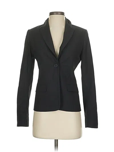 Pre-owned Elie Tahari Blazer Jacket In Black