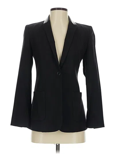 Pre-owned Elie Tahari Blazer Jacket In Black