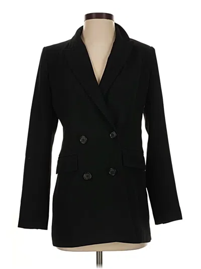Pre-owned Elie Tahari Blazer Jacket In Black