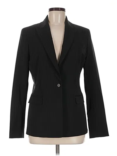 Pre-owned Elie Tahari Blazer Jacket In Black