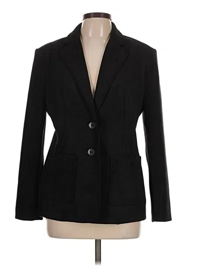 Pre-owned Elie Tahari Blazer Jacket In Black