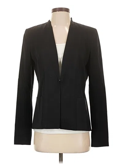 Pre-owned Elie Tahari Blazer Jacket In Black