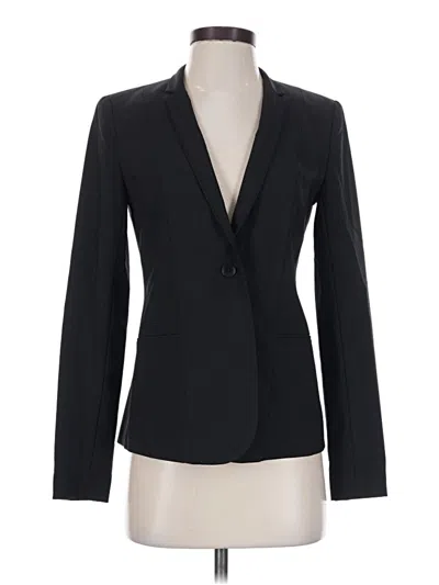Pre-owned Elie Tahari Blazer Jacket In Black