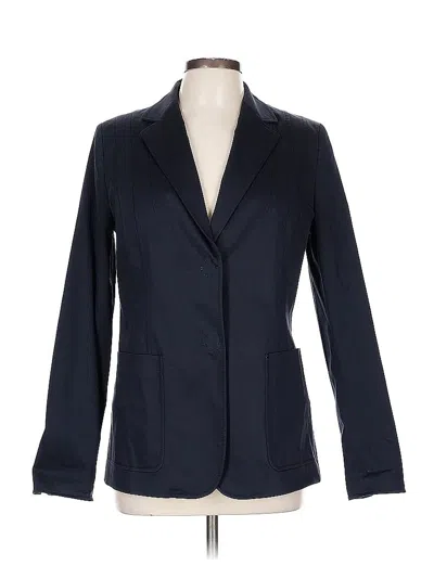 Pre-owned Elie Tahari Blazer Jacket In Blue