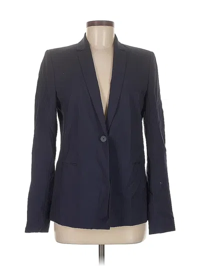Pre-owned Elie Tahari Blazer Jacket In Blue
