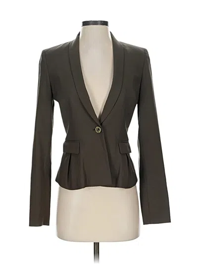Pre-owned Elie Tahari Blazer Jacket In Brown