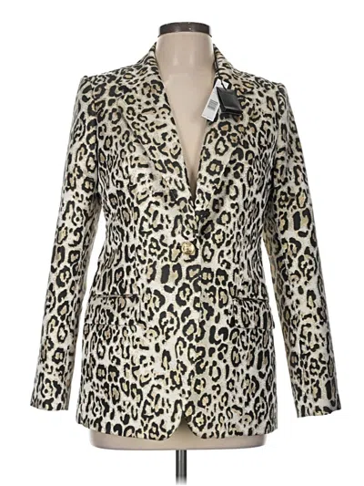 Elie Tahari Blazer Jacket In Brown