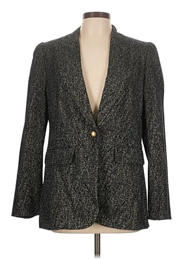 Elie Tahari Blazer Jacket In Gold