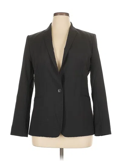 Pre-owned Elie Tahari Blazer Jacket In Gray
