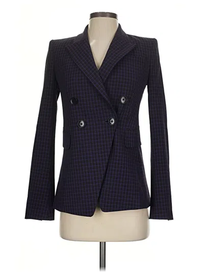 Pre-owned Elie Tahari Blazer Jacket In Purple