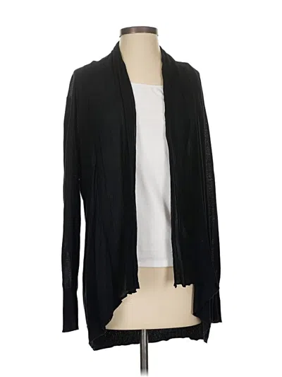 Pre-owned Elie Tahari Cardigan Sweater In Black